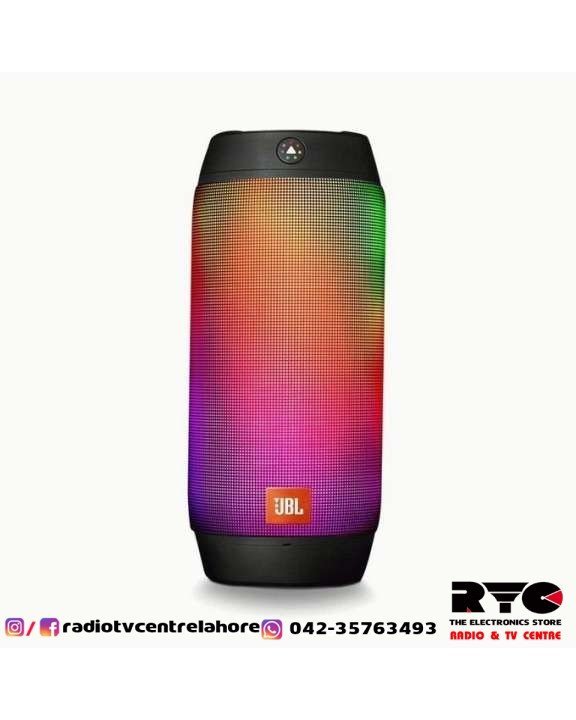 JBL Pulse Portable Bluetooth Speaker Black Radio TV Centre