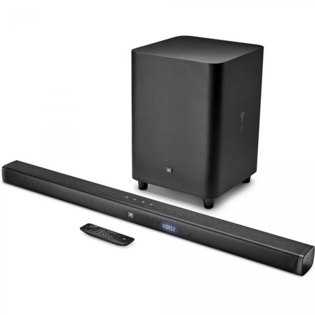 JBL SoundBar 3.1Channel 4K Ultra HD Soundbar Black Radio TV Centre