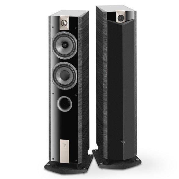 Chora-816-BK Focal Floor Standing Speaker Black Radio TV Centre