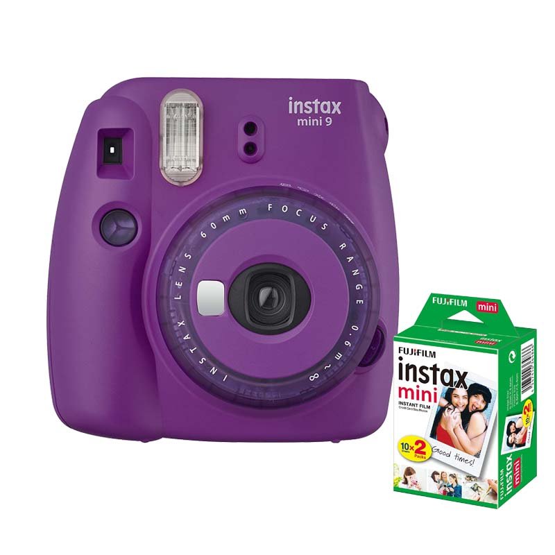 Instax Mini Fujifilm Polaroid Instant Camera With Free 10x2 Flim
